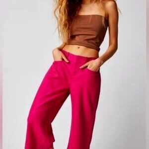 NWT - Free People Hurley Capri Pants -- Brand NEW/Never Worn